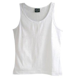 Canottiera Unisex Bianco