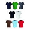 T-Shirt CONTRAST 100% cotone e girocollo e manica ion contrasto