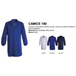 Camice cotone/poliestere 190 gr/mq