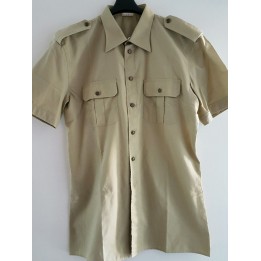 Camicia estiva manica corta 100% cotone originale tipo Esercito Italiano USATA