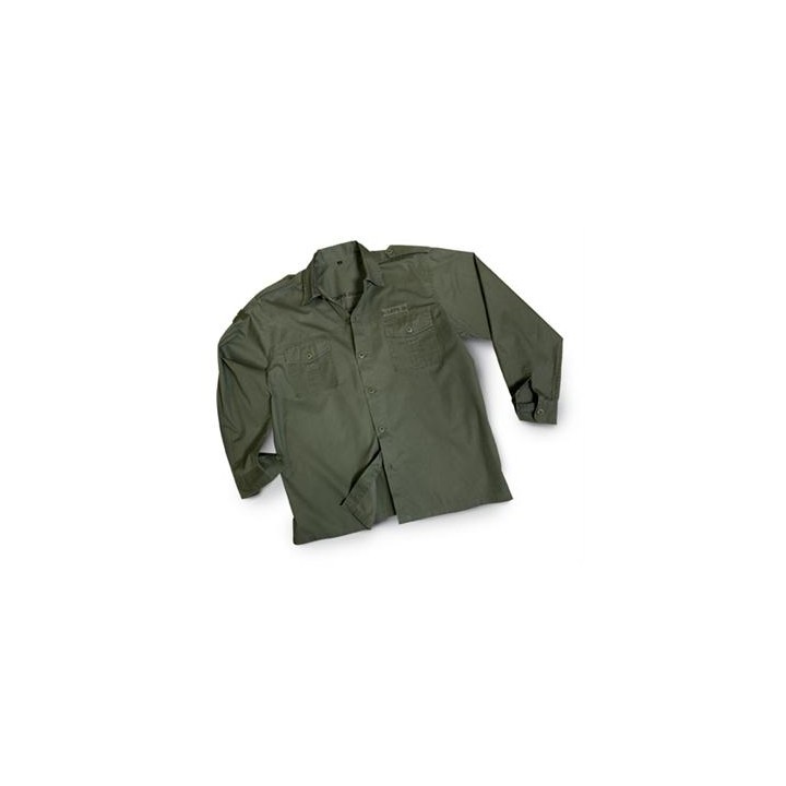 Camicia Quebec manica lunga in cotone 100%