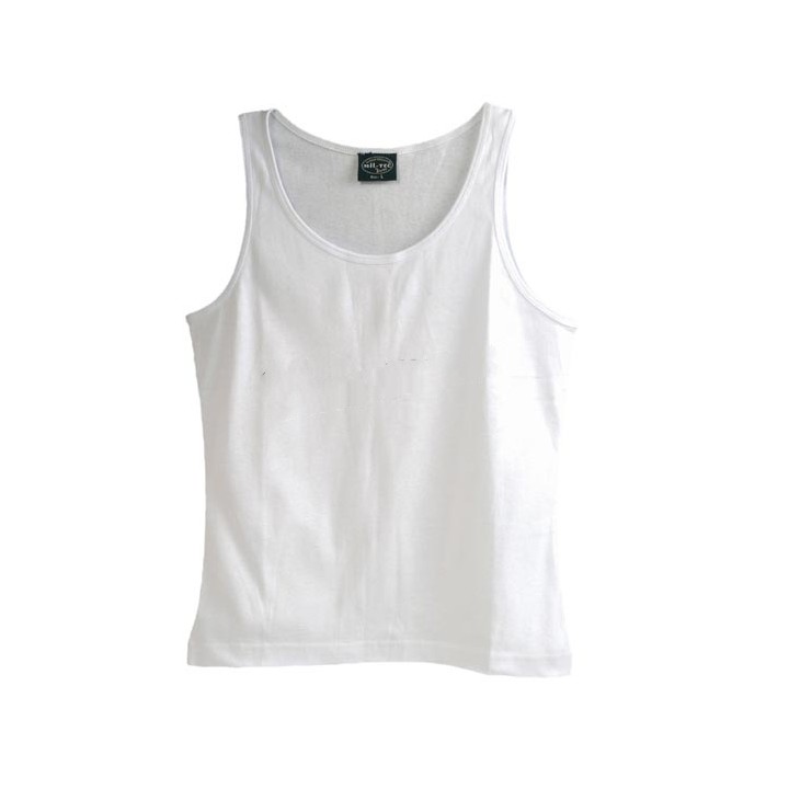 Canottiera Unisex Bianco
