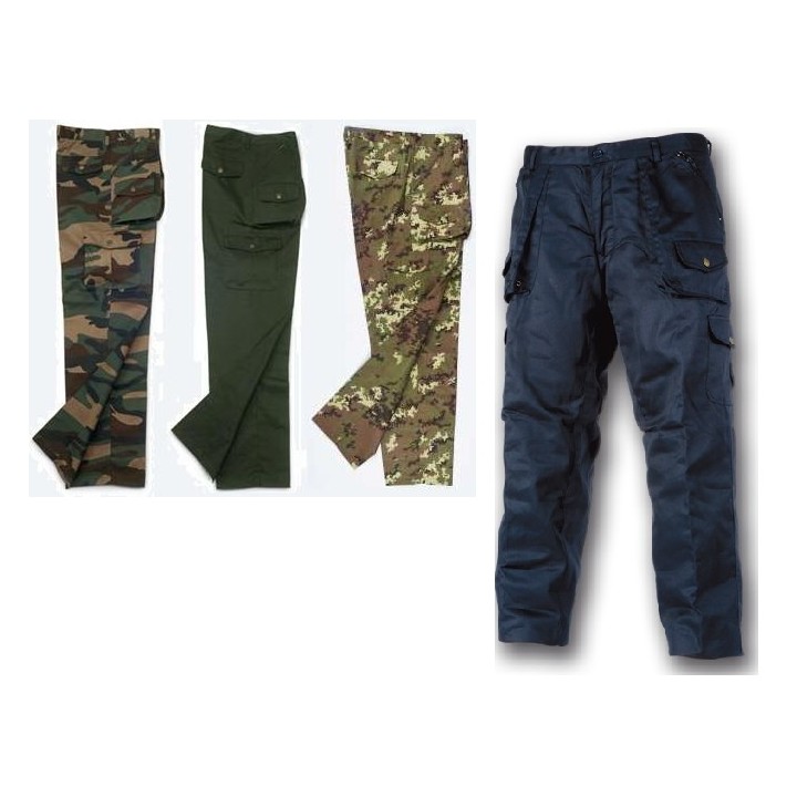 Pantaloni misto cotone sfoderato