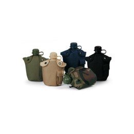Borraccia in plastica da LT 1 rivestita in nylon
