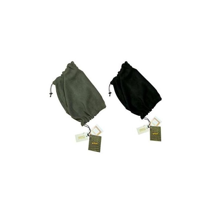 Collare lira in pile con elastico di restringimento