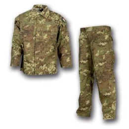 Completo Vegetato Italiano giacca e pantalone in cotone RipStop