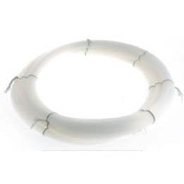 CORDINO MONOFILO NYLON 1,6 MM METRI 150 BIANCO PERLA PER PALAMITO TRAINA CONZO
