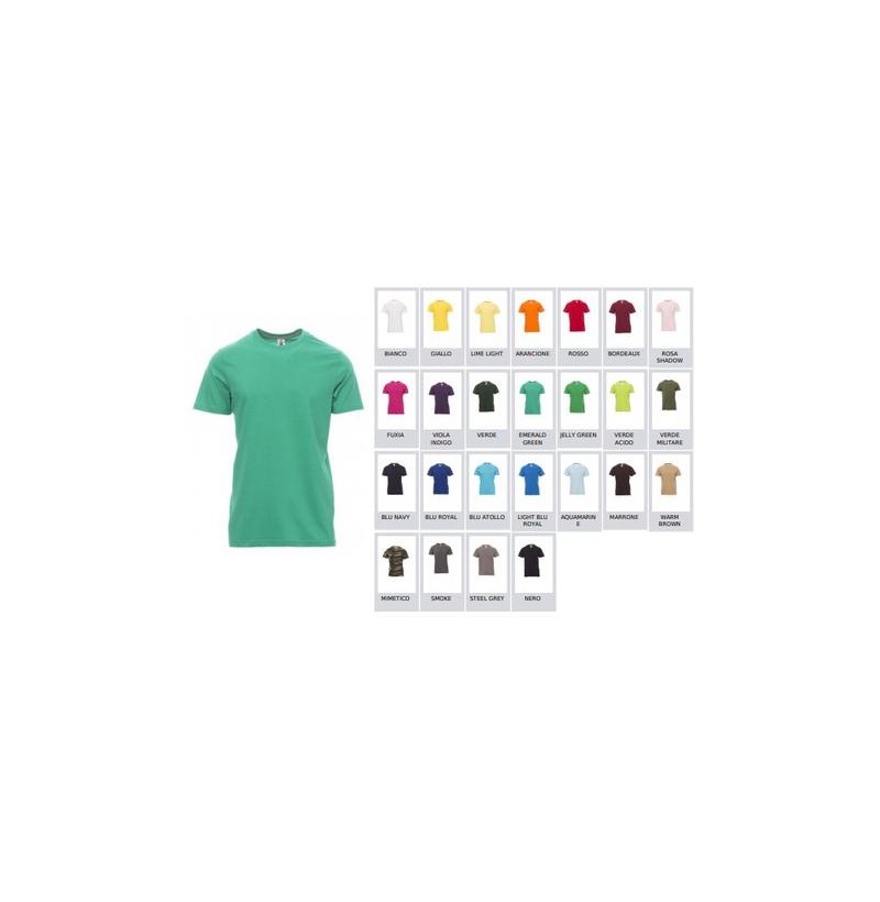 T-Shirt SUNSET girocollo manica corta