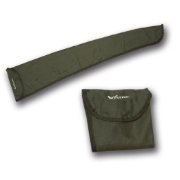 Fodero fucile leggero in Nylon Rip Stop con bottone Woodland