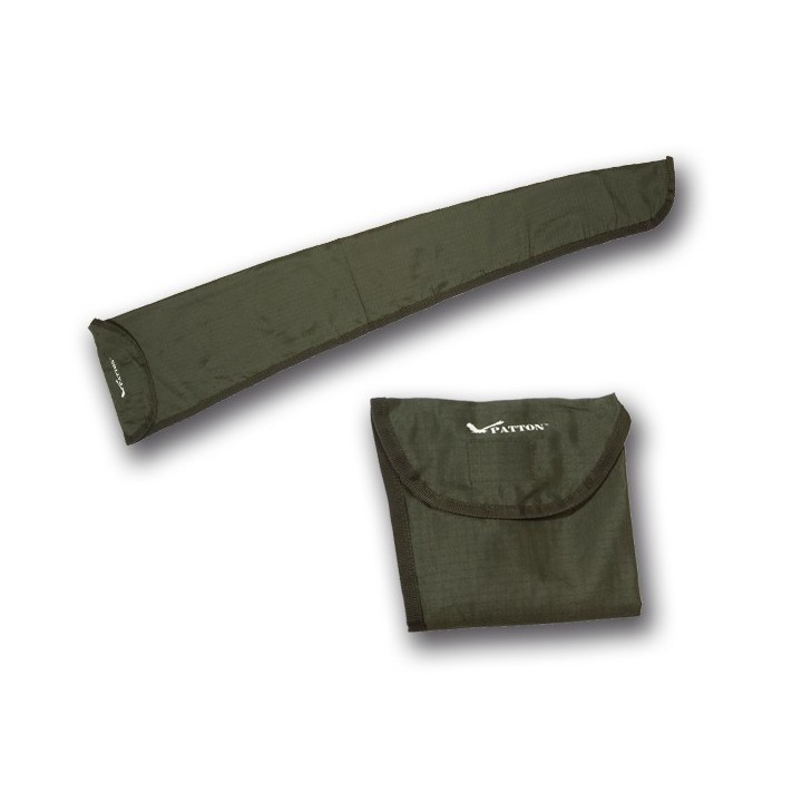 Fodero fucile leggero in Nylon Rip Stop con bottone Woodland