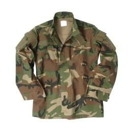 Giacca E.I. Acu 100% cotone Rip Stop Woodland