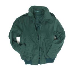 Giacca in cotone Verde