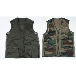 Gilet da tiro in rete e cotone