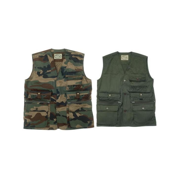 Gilet multitasche con cartucciera