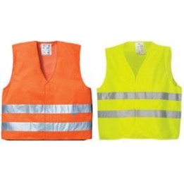 Gilet REFLEX HV con bande rifrangenti a norma CE