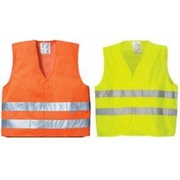 Gilet REFLEX HV con bande rifrangenti a norma CE