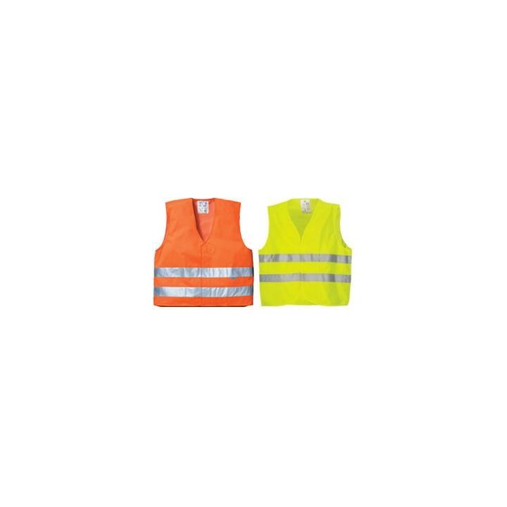 Gilet REFLEX HV con bande rifrangenti a norma CE