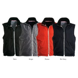 Gilet SPEED reversibile double face in Nylon e interno Pile