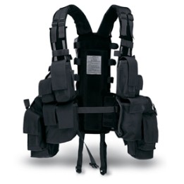 Gilet tattico a 12 tasche Nero