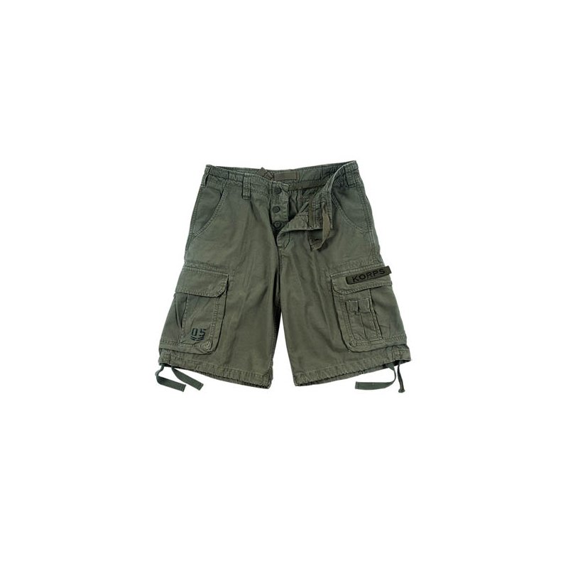bermuda airborne korps in 100% cotone stonewash bermuda airborne korps in 100% cotone stonewash