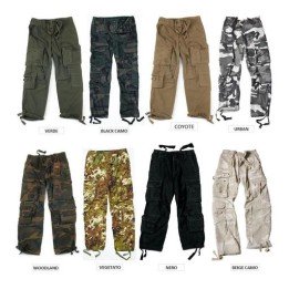 Pantalone Airborne cotone stone washed
