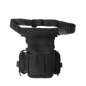 zaino marsupio in nylon idrorepellente nero