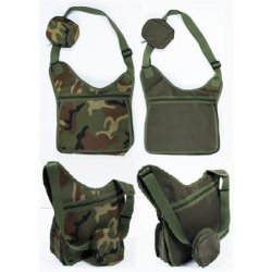 zaino monospalla con tasca porta cellulare