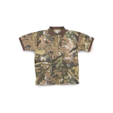 polo piquet manica corta 100% cotone bosco