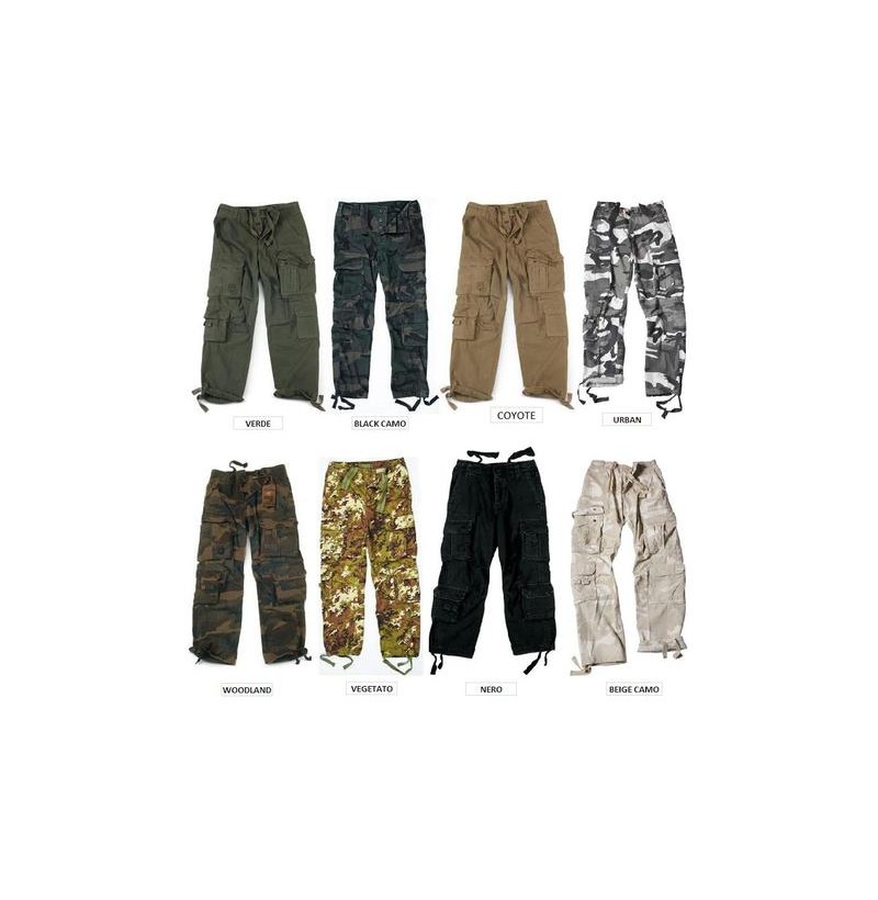 Pantalone Airborne cotone stone washed