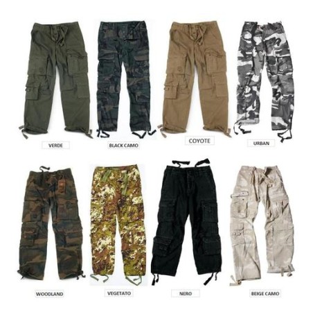 Pantalone Airborne cotone stone washed