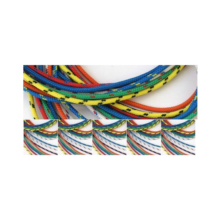 MT 250 TRECCIA CORDA 3 MM POLIPROPILENE CON SEGNALINI